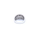 14K White Gold Women's Ring with 3.00CTW Natural White Diamonds