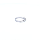 14K White Gold with 0.66CTW Natural White Diamond Women's Ring