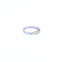 14K White Gold with 0.66CTW Natural White Diamond Women's Ring