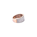 14K Yellow Gold Men's Pinky Ring with 2.50CTW Natural White Diamonds