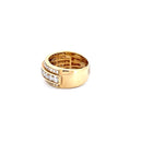 10K Yellow Gold Men's Pinky Ring with 2.50CTW Natural White Diamonds