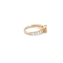 14K Yellow Gold with 1.17CTW Natural White Diamond Women's Ring