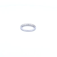 14K White Gold with 0.66CTW Natural White Diamond Women's Ring