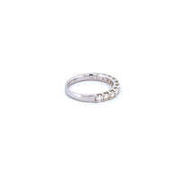 14K White Gold with 0.90CTW Natural White Diamond Women's Ring