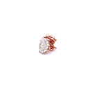 14K Rose Gold Earrings with 2.38CTW Natural White Diamond