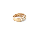 14K Yellow Gold Men's Pinky Ring with 3.05CTW Natural White Diamonds