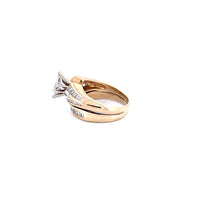 14K Yellow Gold Women's Ring with 2.00CTW Natural White Diamonds