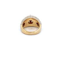 14K Yellow Gold Men's Pinky Ring with 3.78CTW Natural White Diamonds