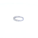 14K White Gold with 0.66CTW Natural White Diamond Women's Ring