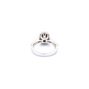 14K White Gold Women's Ring with 1.41CTW Natural White Diamonds