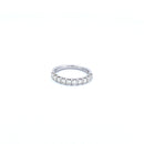 14K White Gold with 0.90CTW Natural White Diamond Women's Ring