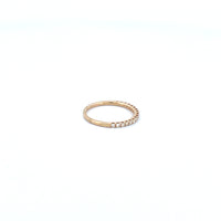 14K Yellow Gold with 0.25CTW Natural White Diamond Women Ring