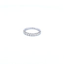 14K White Gold with 0.66CTW Natural White Diamond Women's Ring