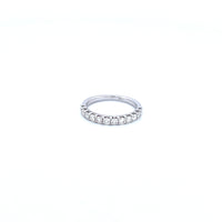 14K White Gold with 0.66CTW Natural White Diamond Women's Ring