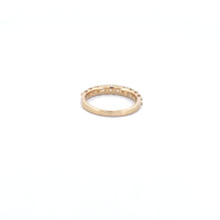 14K Yellow Gold with 0.92CTW Natural White Diamond Women's Ring