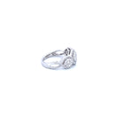 14K White Gold Women's Ring with 2.00CTW Natural White Diamonds