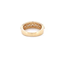 14K Yellow Gold Men's Pinky Ring with 3.05CTW Natural White Diamonds