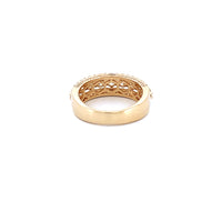 14K Yellow Gold Men's Pinky Ring with 3.05CTW Natural White Diamonds