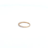 14K Yellow Gold with 0.25CTW Natural White Diamond Women Ring